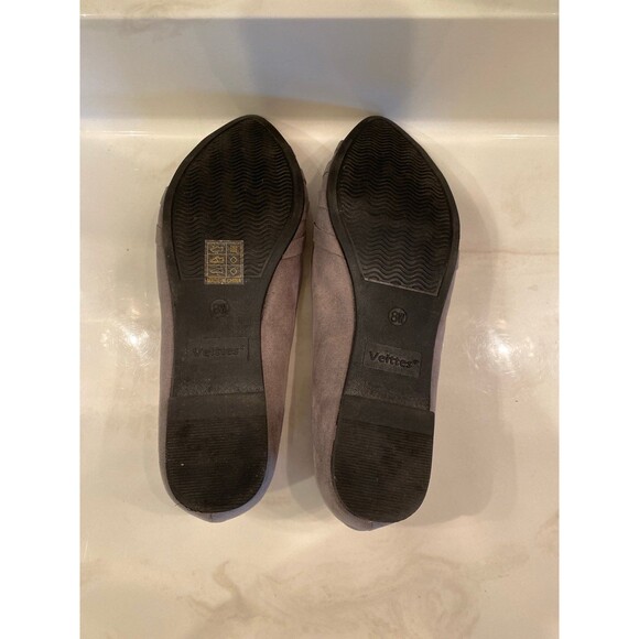 Veittes Womens Flats Slip On Size 8 WIDE Shoes Gray Excellent Condition Padded - Picture 10 of 12